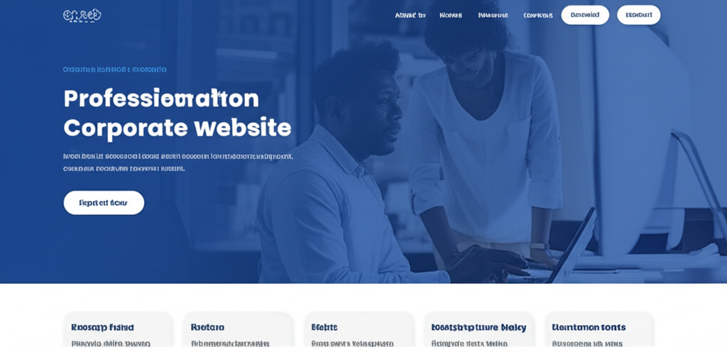 Corporate Website Redesign
